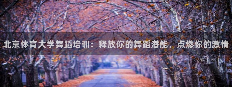 耀世盛典手游下载官网：北京体育大学舞蹈培训：释放你的