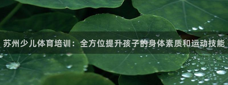 耀世平台注册网址是多少啊：苏州少儿体育培训：全方位提