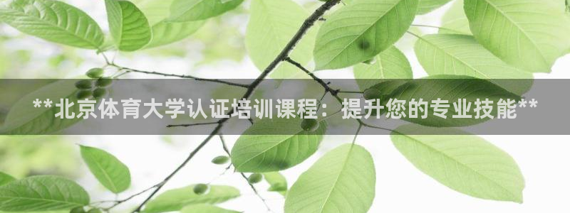 耀世平台哪个彩种是公平彩的：**北京体育大学认证培训