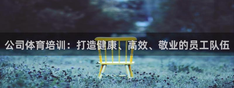 耀世平台登录地址是什么：公司体育培训：打造健康、高效
