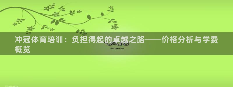 耀世娱乐怎么注册不了：冲冠体育培训：负担得起的卓越之