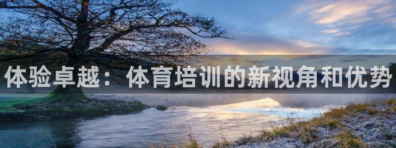 耀世璀璨：体验卓越：体育培训的新视角和优势